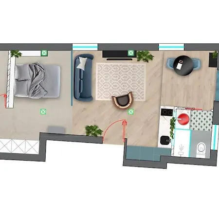 Atiquin Boutique En Pleno Centro Apartamento